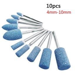 10pcs Cabeça De Polimento Cabeça De Roda Abrasivo Montado Para Ferramentas Elétricas Rotativas Dremel Pedra De Moagem Elétrica Roda Acessórios Dremel - Image 1