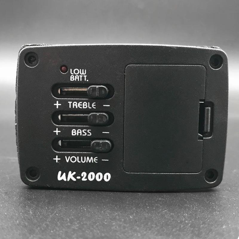 Ukulele Tuner System com Display LCD, Tuner, Pickup Preamp, Tuner, Guitar EQ Equalizer, 3-Band Havaí, Drop Shipping - Image 1