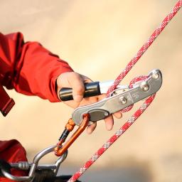Dispositivo de Montanhismo Profissional para Escalada, Handle-Control Rapel, Downhill Descender, Rapel, Antomatic Freio - Image 6
