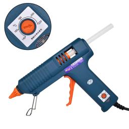 Kit de ferramentas de pistola de cola quente ajuste temperatura 150w arma de silicone, use 11mm cola varas diy bico de cobre puro, saco vendido separadamente - Image 3