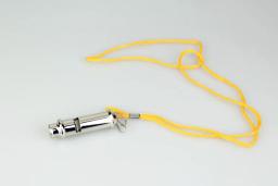 Apito de arbitragem de aço inoxidável, apito de metal de alta frequência para autodefesa sirene super alto golfinho - Image 3
