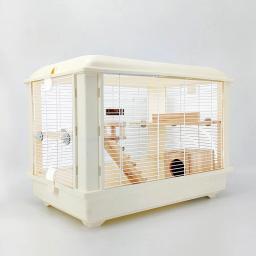 Gaiola para hamster, acessório para animais de estimação pequeno, casa da cobaia, porco ouriço - Image 2