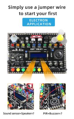 Programação Integrada de Desenvolvimento Componente Eletrônico Set, Iniciante Starter Kit para Arduino UNO, DIY, Tudo em Um - Image 5