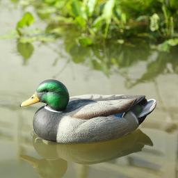 Decoy plástico do pato com quilha flutuante ponderada, Pesca e caça, 2x - Image 4