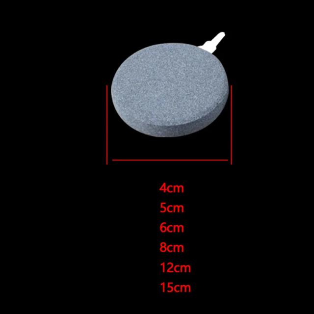Pedra Aeradora Air Bubble de 4cm para Aquário e Hidropônios - Disco de Oxigênio Grande, 1 Unidade