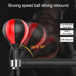 Boxing velocidade resposta alvo, alta qualidade, durável, altura ajustável, treinamento boxe bola, profissional, pesado stand, saco de perfuração - Image 3