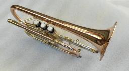 Trompete de bronze com caixa e bocal, Cornetaa Bb, alta qualidade, instrumentos musicais - Image 1