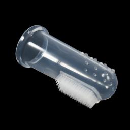 Escova de dentes para animais de estimação, super macia, dedo de pelúcia, ferramenta de limpeza de tártaro, cães, gatos, suprimentos de limpeza para animais de estimação - Image 4