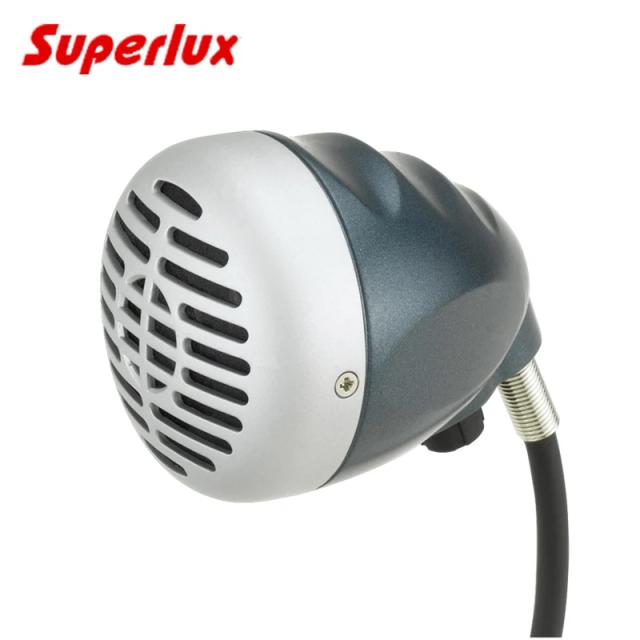 Microfone Harmônico Superlux D112: Qualidade Superior com Sistema Embutido
