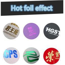 Hot Foil Stamping Paper, Papel Artesanal, Branding Iron Heat Press Machine, Dourado e Prata, 12 Cores, 5cm, 120m/Rolls - Image 2