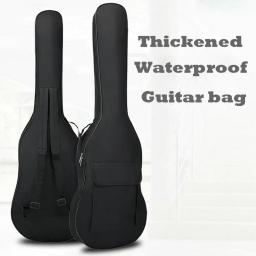 Impermeável acolchoado guitarra elétrica Bass sacos, preto, estojo, titular - Image 1