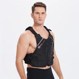 Ajustável Multi bolso colete salva-vidas para adultos, flutuabilidade, vela segura, caiaque, canoagem, Fly Fishing, Water Sports Aid Vest - Image 2