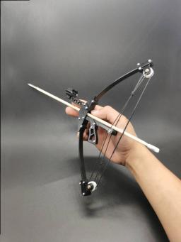 Ao ar livre mini arco composto com polia portátil destacável poderoso alvo tiro com arco e flecha brinquedos esportivos conjunto - Image 4