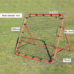 Futebol Rebound Net Porta Tubo De Aço, futebol Bounce Prática Mesh, golfe, beisebol, hóquei, tiro auxiliar, equipamento de treinamento - Image 6