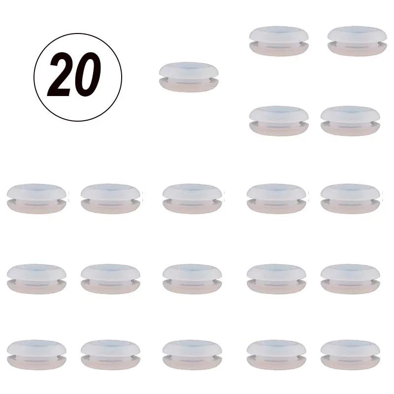 Airlock Silicone Grommets para Homebrewing, Cerveja Vinho Palhas, Carne Vinho Chucrute Kimchi, Pacote 20 - Image 1