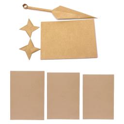 Eco-friendly A4 Papel Kraft Castanho, 100 Folhas, 29.7x21x1.5 cm - Image 1