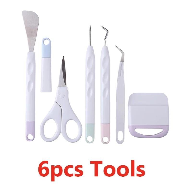 Conjunto básico de ferramentas de capina de vinil, artesanato, faça você mesmo, costura, kit de ferramentas de escultura para cricut, fabricante de silhuetas, ferramentas manuais - Image 1
