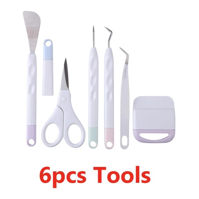 Kit Essencial de Ferramentas para Capina de Vinil e Artesanato DIY com Cricut e Silhuetas