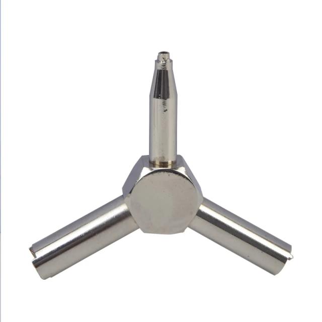 Válvula de Gás Tripla de Aço Inox para Airsoft GBB/AEG - Precisão e Resistência Elevada para Rifles e Pistolas