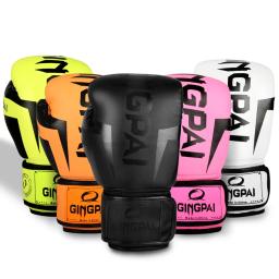 Luvas de Boxe Respiráveis para Homens e Mulheres, Saco de Punch Fitness, Kick Boxing, Luva MMA, Muay Thai Kicking, Luvas Protetoras, 6oz, 10oz, 12oz - Image 5