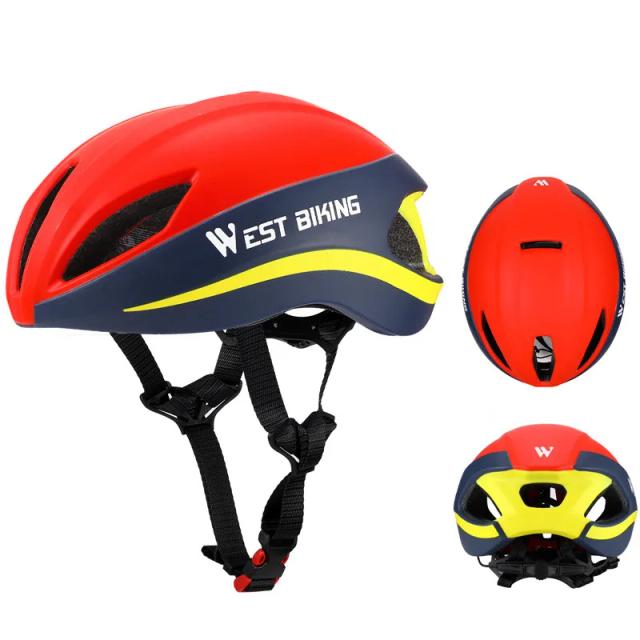 Capacete Aerodinâmico Ultraleve para Ciclismo, Ideal para Estrada e MTB - WEST BIKING