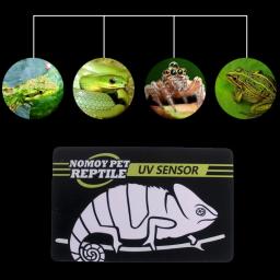 Lâmpada de luz uvb para répteis, testes com placa de teste uv, papel, répteis, terrário, medidor de vida eficaz, suprimentos para animais de estimação - Image 5