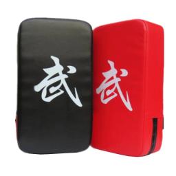 Couro do plutônio muay thai kick boxe taekwondo sanda artes marciais almofadas de treinamento soco mma pé alvo almofada equipamento - Image 1