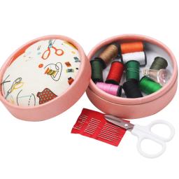 Portátil Home Travel Kits De Costura, Kits De Costura, Tecido Padrão, Threader De Agulha, Linhas, Tesoura, Ferramentas De Costura, Moda - Image 2