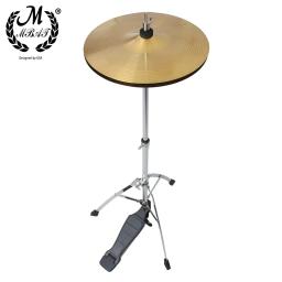M mbat 10 pçs/set conjunto de tambor pratos feltro almofada instrumento percussão acessórios preto fatias tambor sentiu parte substituição ferramentas música - Image 2