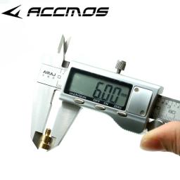 Balança de cobre adicional 50 peças, arquearia-bob 25 peso de grão para id 6.2mm flecha eixo inserir broadhead acessórios de caça - Image 4