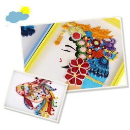 3mm largura 120 listra papel quilling cor sólida sorte estrela origami diy artesanato dobrado papel de arte flor suprimentos artesanais - Image 3