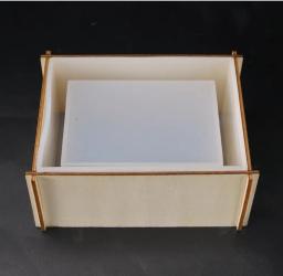 Criativa DIY Caixa De Tecido Caixa De Presente Da Jóia, Molde De Silicone Para Artesanato, Caixa De Armazenamento Artesanal Para Casa, Cristal UV Moldes De Resina Epóxi - Image 4