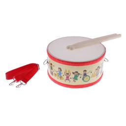 Poliéster Snare Drum for Children, conjunto de percussão manual, brinquedos educativos para crianças, instrumento musical, 1 a 10 anos - Image 3