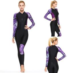 Roupa de mergulho de secagem rápida, peça única com proteção uv, roupa de mergulho com zíper manga comprida para mergulho - Image 5