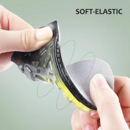 Palmilhas GEL Soft PU Material para Homens e Mulheres, Invisível Aumentar Solas Pads, Aumentar Altura, 1,5 cm, 2,5 cm, 3,5 cm - Image 5