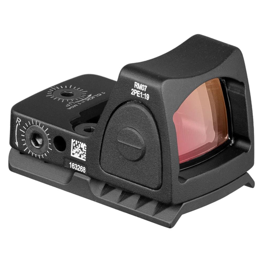 Usado para airsoft trançado/caça rifle mini rmr red dot visando colimador base glock/pistola reflexo vista escopo para 20mm - Image 1