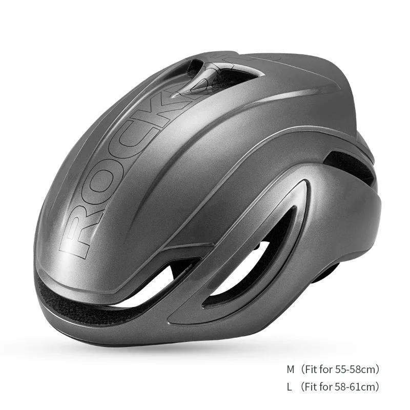 Rockbros capacete de bicicleta respirável ultraleve integralmente-moldado unisex à prova de choque ajustável estrada capacete ciclismo equipamentos - Image 1