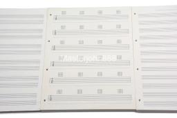 Arquivo Binder para estudantes, suporte de pasta para música pessoal, piano, nota pessoal, folha de violino, guitarra, baixo, cavaquinho, A4 - Image 5
