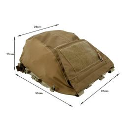 Colete tático Airsoft com zíper, painel traseiro, TMC3189, 2.0, 2024 - Image 3