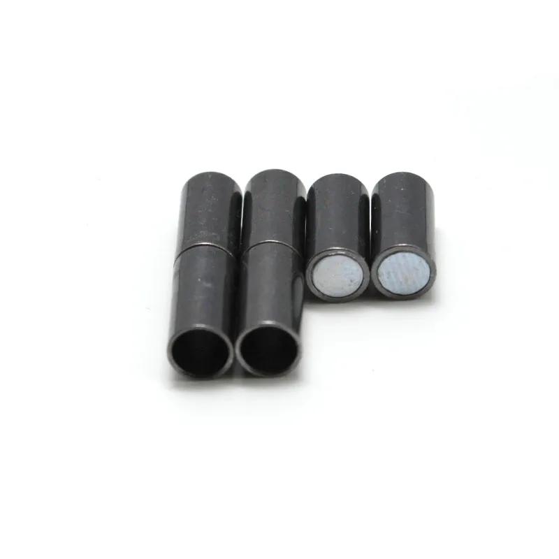 10 pçs fechos magnéticos fortes 3 4 6 8 10 12mm tampa de fecho final para pulseira colar conector diy jóias fazendo acessórios - Image 1