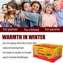 Almofada aquecedor de mão multiúso para aquecimento de inverno, natural duradouro, adesivo térmico, auto-adesivo, pés, corpo, pasta quente - Image 3