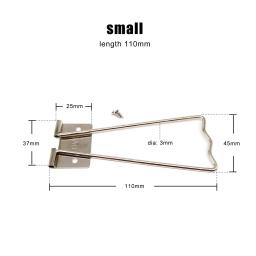 2 pçs metal ferro imagem moldura de foto arte trabalho exibição cavalete placa traseira suporte pedestal suporte prop up suporte - Image 6