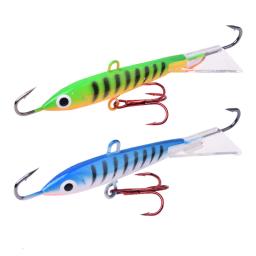 Isca de pesca de gelo para Carp Pike, isca artificial, isca falsa, Jig Balancer, poleiro Tackle, qualidade, inverno, VIB, 1PC, 82mm, 18g - Image 6