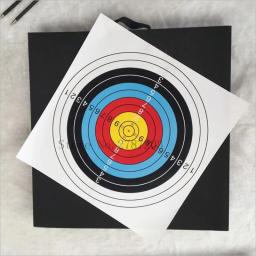 Profissional tiro com arco Alvo Papel, tiro com arco Alvos, Bow Arrow Gauge, tiro tradicional, esportes ao ar livre, 5 pcs por lote - Image 3