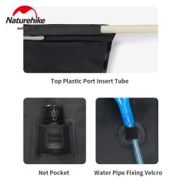 Naturehike-chuveiro móvel ao ar livre, 20L pendurado estilo water bag, camping portátil, 3 horas de aquecimento solar, banheira aquecida com chuveiro - Image 3