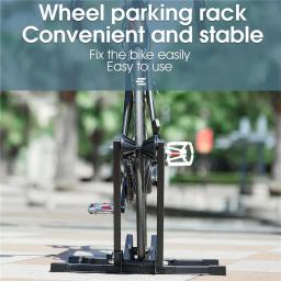 WEST BIKING Dobrável Bicicleta Suporte Bicicleta Suporte Rack De Aço Estável Roda Titular MTB Road Bike Ciclismo Armazenamento Display Stand - Image 4