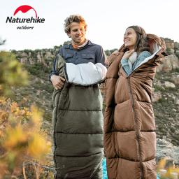 Naturehike ultraleve algodão sacos de dormir portátil caminhadas acampamento viagem ao ar livre manter quente mochila saco de dormir com saco - Image 4