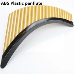 Pan Xiao Flauta com Saco, Panflauta, Material Plástico ABS, Chave Romênia G, Instrumentos Musicais, 100% Novo, 22 Tubos - Image 3