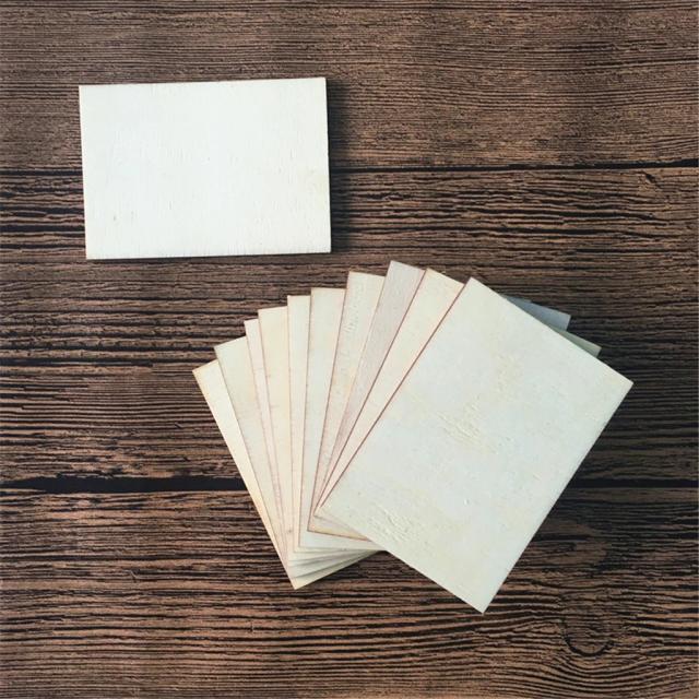 10 Criativas Peças de Placa em Madeira Balsa para Artesanato DIY com Envio Rápido