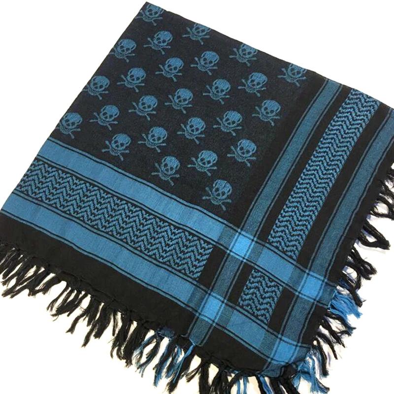 Tactical Desert Cotton Scarf para Homens e Mulheres, Caça Shemagh Scarf, Envoltório Árabe, 100x100cm - Image 1